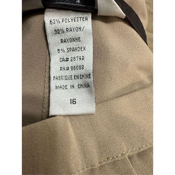 Dalia Women’s Plus Trouser Pants sz 16 Straight Leg NEW #F727 - Picture 6 of 6